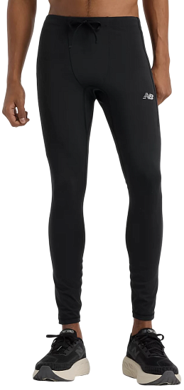Тайтсы мужские New Balance NB Sleek Pocket Black - Фото 1 большая
