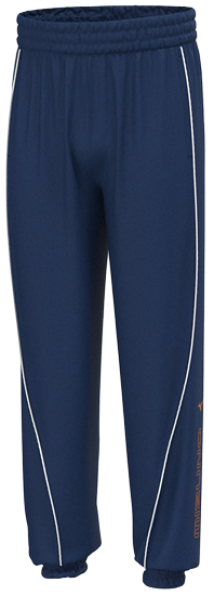 Брюки мужские Mizuno Athletics Sweat Estate Blue - Фото 2 большая