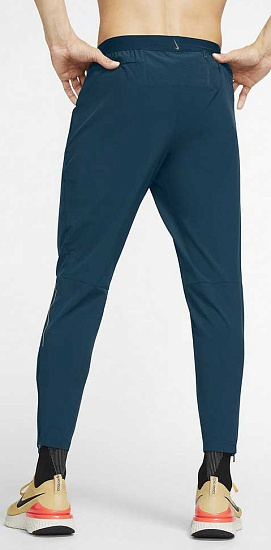 Брюки мужские Nike Phenom Elite Blue - Фото 2 большая