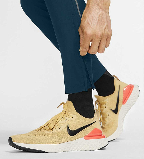 Брюки мужские Nike Phenom Elite Blue - Фото 5 большая