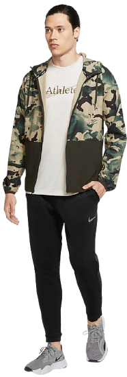 Брюки мужские Nike Pro Fleece Capra Black/Iron Grey - Фото 3 большая
