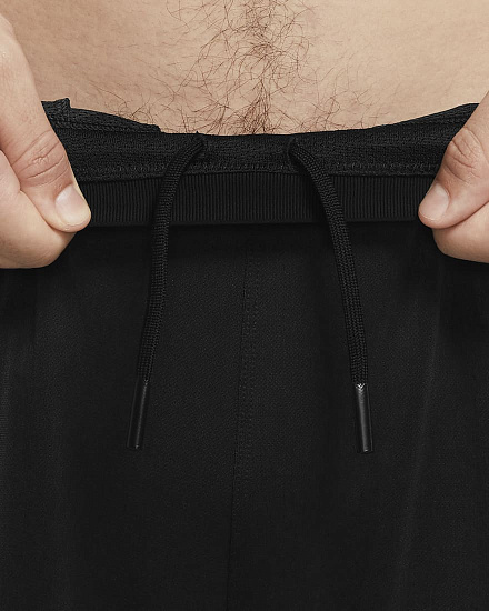 Брюки мужские Nike Pro Fleece Capra Black/Iron Grey - Фото 5 большая