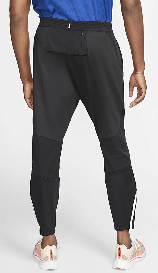 Брюки мужские Nike Shield Swift Rng Black/Reflect Black - Фото 2 большая