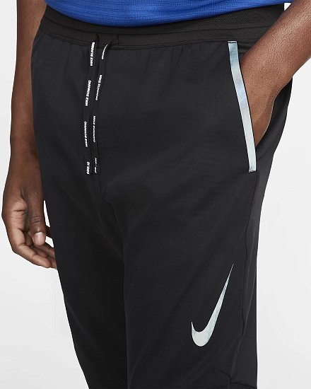 Брюки мужские Nike Shield Swift Rng Black/Reflect Black - Фото 5 большая