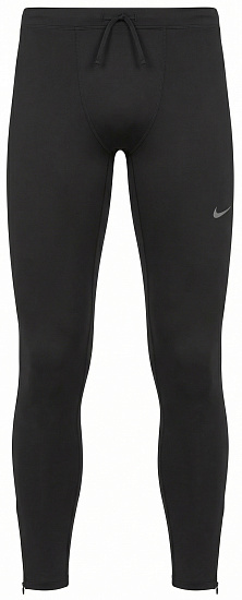 Тайтсы мужские Nike Dri-Fit Challenger Black/Reflective Silv - Фото 1 большая