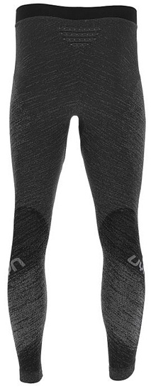 Тайтсы мужские UYN Running Exceleration Long Black/Cloud - Фото 2 большая