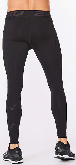 Тайтсы мужские 2XU Ignition Comp Black - Фото 4 большая