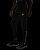 Брюки мужские Nike Phenom Elite Wild Run Black/Dark Smoke Grey - Фото 2 малая