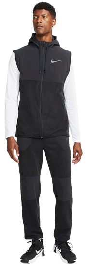 Брюки мужские Nike Winterized Therma-FIT Black/Black/Iron Grey   - Фото 3 большая