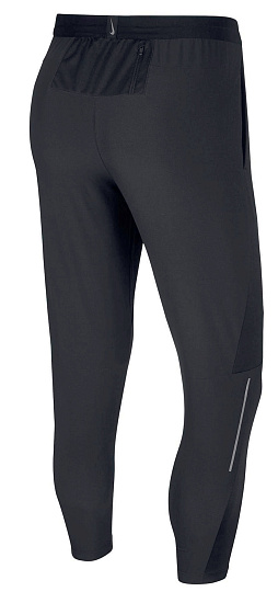Брюки мужские Nike Shield Phenom Elite Black/Reflective Silv - Фото 2 большая