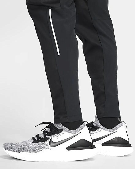 Брюки мужские Nike Shield Phenom Elite Black/Reflective Silv - Фото 8 большая