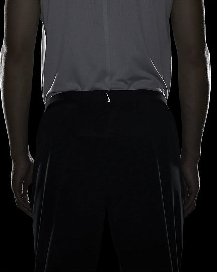 Брюки мужские Nike Shield Phenom Elite Black/Reflective Silv - Фото 11 большая