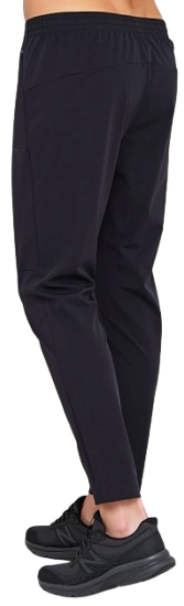Брюки мужские Anta Woven Track Basic Black - Фото 2 большая