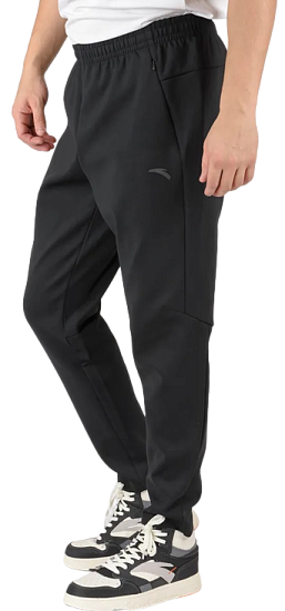 Брюки мужские Anta A-Sports Shape Basic Black - Фото 2 большая