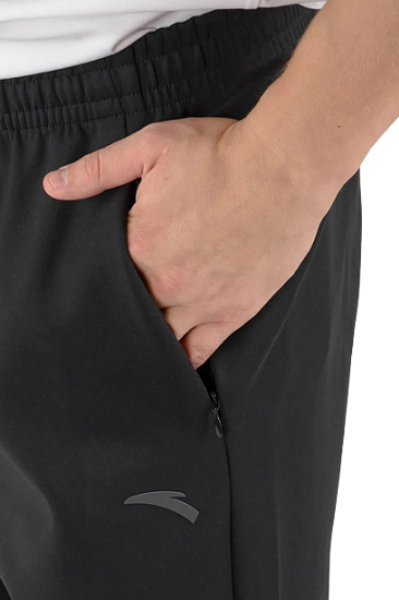 Брюки мужские Anta A-Sports Shape Basic Black - Фото 5 большая