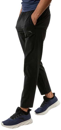 Брюки мужские Anta Ankle Basic Black - Фото 3 большая