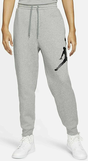 Брюки мужские Nike Jordan Jumpman Logo Carbon Heather - Фото 2 большая