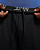 Брюки мужские Nike Dri-Fit Fleece Training Black - Фото 3 малая