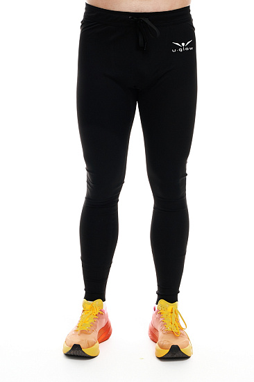 Тайтсы мужские UGLOW Full Tight Elevate Black - Фото 7 большая
