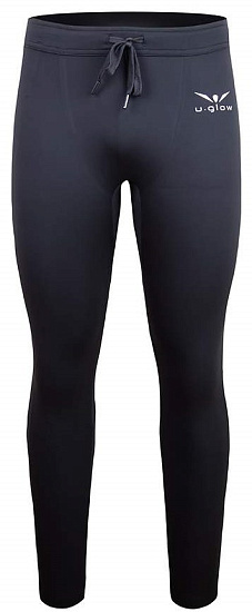 Тайтсы мужские UGLOW Full Tight Elevate Black - Фото 1 большая