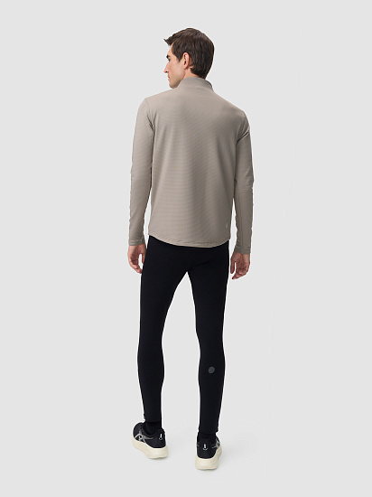 Тайтсы мужские GRI Винд Чёрный - Фото 3 большая