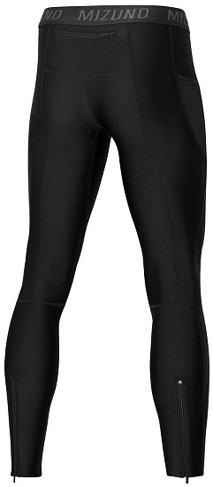 Тайтсы мужские Mizuno BG3000 Long Black - Фото 2 большая