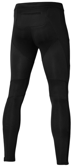 Тайтсы мужские Mizuno Therm Chrg Bt Black - Фото 2 большая