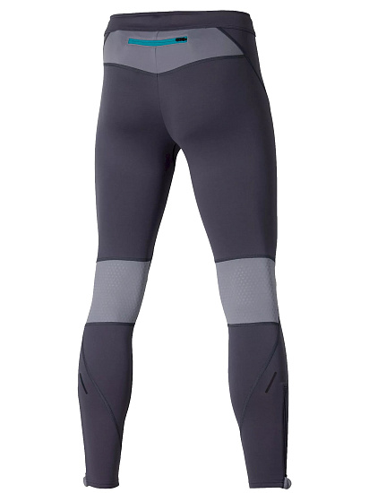Тайтсы мужские Mizuno Active Warmalite Odyssey Gray - Фото 2 большая