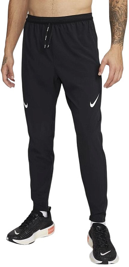 Брюки мужские Nike Dri-FIT ADV AeroSwift Black/Summit White - Фото 1 большая