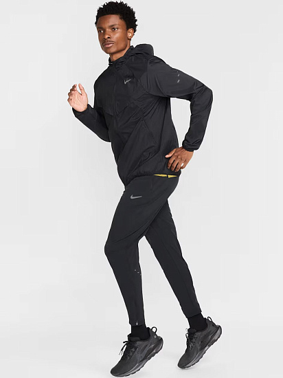 Брюки мужские Nike Dri-FIT Stride Black/Reflective Silver - Фото 7 большая