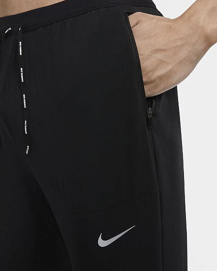 Брюки мужские Nike Phenom Elite Black - Фото 8 большая
