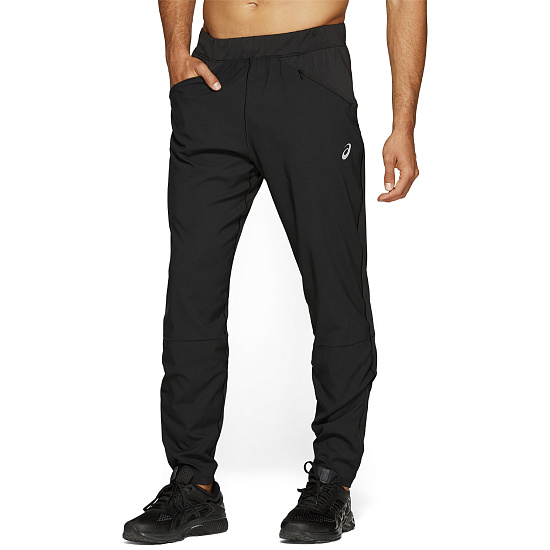 Брюки мужские ASICS Pant Performance Black - Фото 4 большая