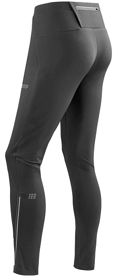 Брюки мужские CEP C693TM Winter Run Black - Фото 2 большая