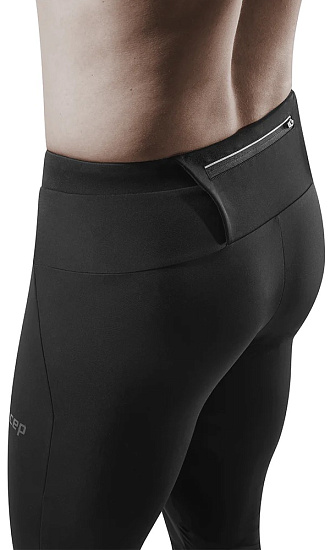 Брюки мужские CEP C693TM Winter Run Black - Фото 3 большая