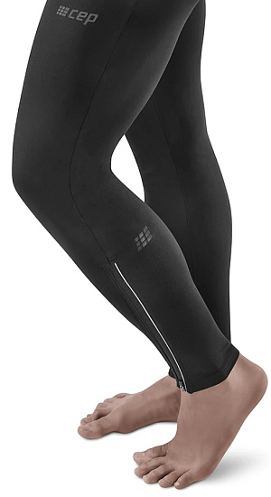 Брюки мужские CEP C693TM Winter Run Black - Фото 5 большая