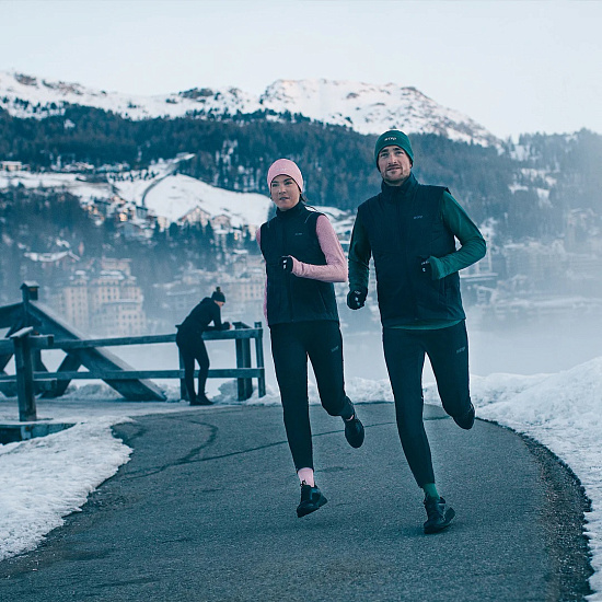 Брюки мужские CEP C693TM Winter Run Black - Фото 10 большая