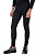 Брюки мужские Loffler Running Black/Lime - Фото 4 малая