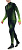 Тайтсы мужские UYN Running Exceleration Long Black/Yellow Fluo - Фото 6 малая