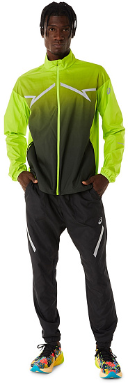 Брюки мужские ASICS Lite-Show Black - Фото 3 большая