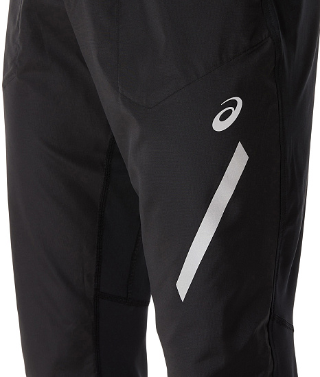 Брюки мужские ASICS Lite-Show Black - Фото 5 большая