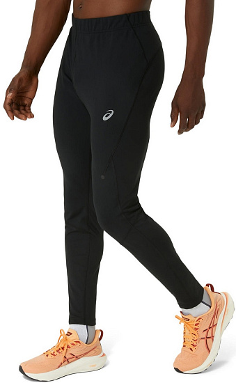 Тайтсы мужские ASICS Road Winter Run Black - Фото 3 большая