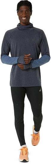 Тайтсы мужские ASICS Road Winter Run Black - Фото 4 большая