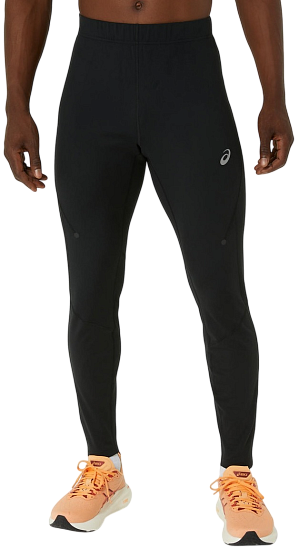 Тайтсы мужские ASICS Road Winter Run Black - Фото 1 большая