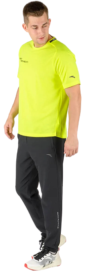 Брюки мужские Anta A-cool Basic Black - Фото 4 большая