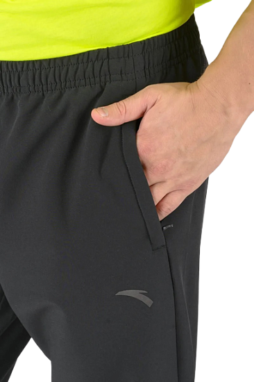 Брюки мужские Anta A-cool Basic Black - Фото 5 большая