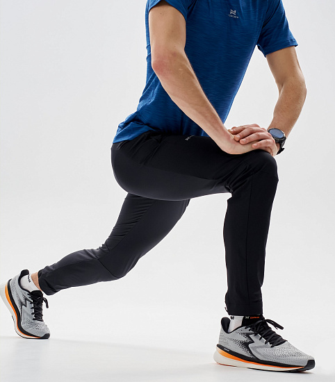Брюки мужские Nordski Pro Energy Running Black - Фото 3 большая
