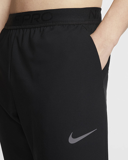 Брюки мужские Nike Flex Vent Max Black - Фото 4 большая