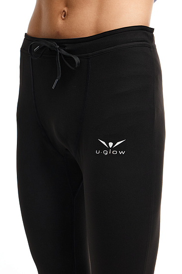 Тайтсы мужские UGLOW Full Elevate Black - Фото 7 большая