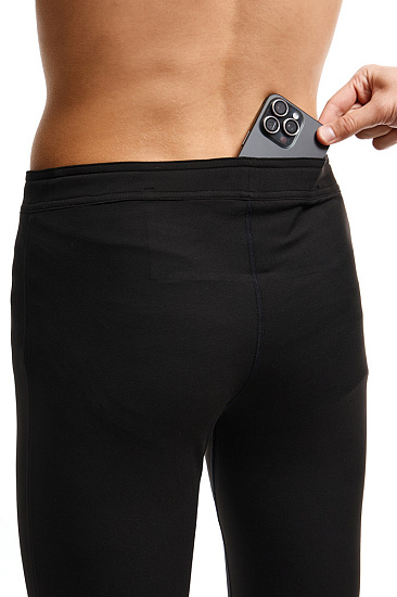 Тайтсы мужские UGLOW Full Elevate Black - Фото 8 большая