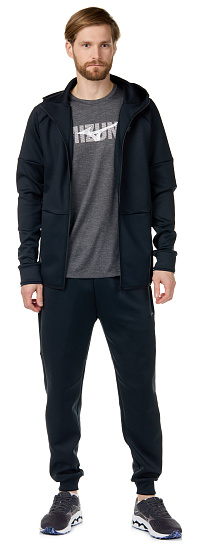 Брюки мужские Mizuno RB Sweat черный - Фото 2 большая